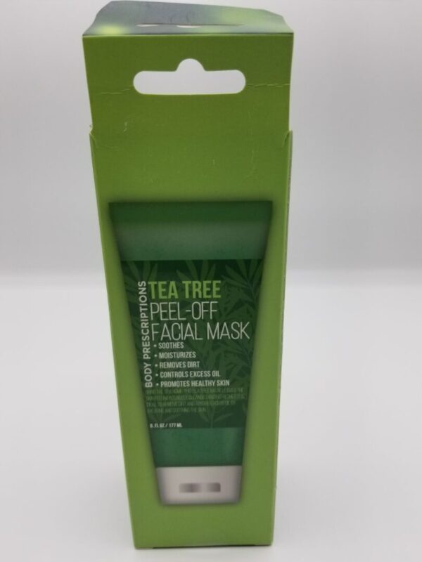 A green box with a tube of facial mask inside