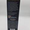 A bottle of liquid is shown with the back cover.