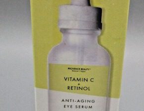 PROVENCE BEAUTY Vitamin C And Retinol Anti Aging Eye Cream 1oz. in a box.