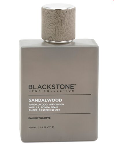 Blackstone 3.4oz Sandalwood Eau De Toilette sandalwood body wash.