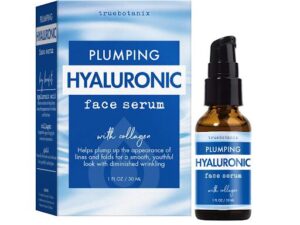 TRUEBOTANIX PLUMPING HYALURONIC face serum with collagen 1 FL OZ/30 ML