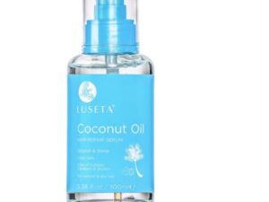 A bottle of Luseta Hair Oil Hair Repair Serum - Coconut Oil.