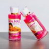 A bottle of GLUTA MAX CONCENTRE ANTI-TACHE Lightening Cream with Glutathione and Collagene on a table.