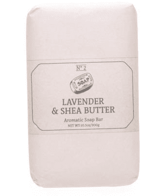 CASTELBEL Lavender And Shea Butter Bar Soap.