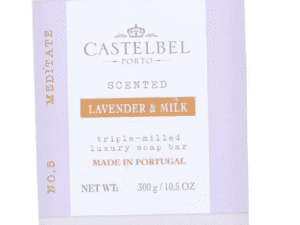 CASTELBEL Skin Loving Lavender And Milk Soap Bar.