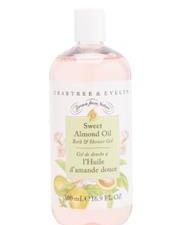 Crabtree & Evelyn Bath and Shower Gel, Sweet Almond Oil, 16.9 Fl Oz body wash.