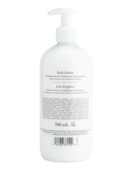 Crabtree & Evelyn Sweet Almond Oil Body Lotion 16.9oz – Hydrating & Softening Body Moisturizer