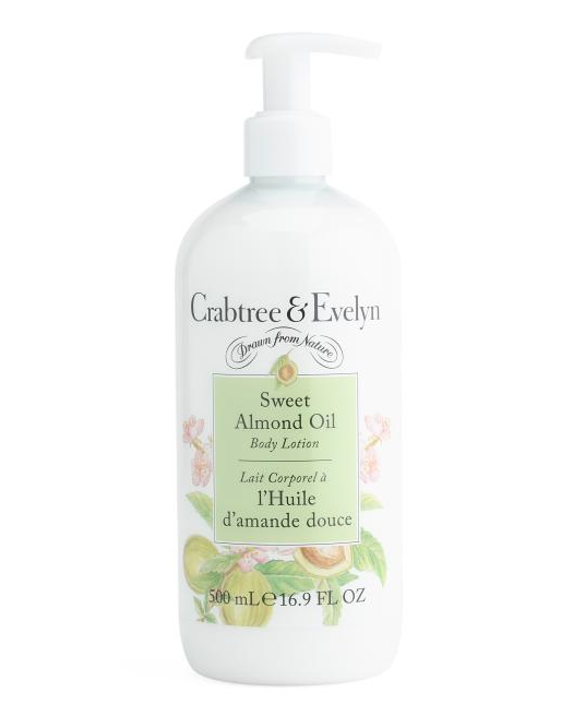 Crabtree & Evelyn Sweet Almond Oil Body Lotion 16.9oz – Moisturizing Body Lotion