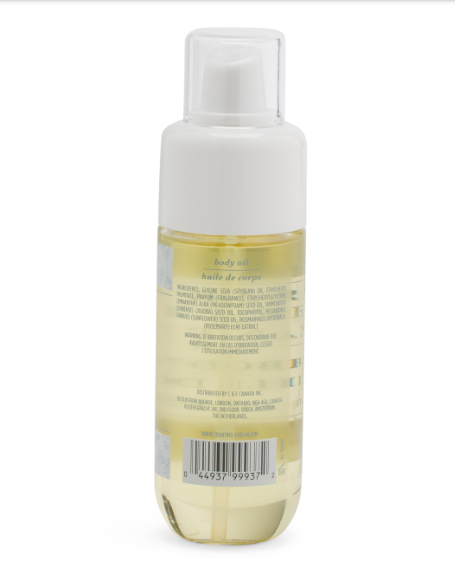 Crabtree & Evelyn Nantucket Briar Scented Body Oil – 4 fl oz (120 ml)