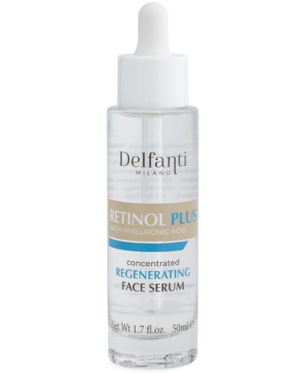 DELFANTI MILANO Retinol with Hyaluronic Acid Serum – 1.7 fl oz