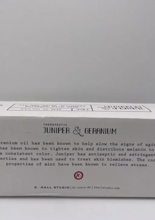 U.S. Apothecary Therapeutic Juniper & Geranium Hand and Body Cream – 3.4 oz (100 ml)