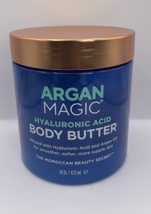 ARGAN MAGIC Hyaluronic Acid Body Butter – 16 oz (473 ml)