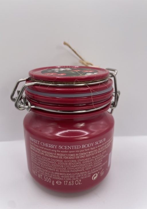Sweet Cherry Scented Body Scrub – 17.63 oz (500 g)